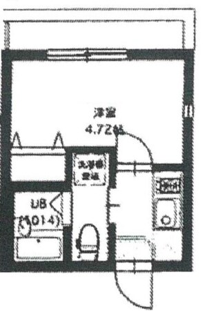 O2レジデンス六町 A棟の物件間取画像